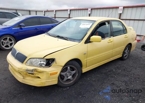 2002 Mitsubishi Lancer Oz Rally from USA, damaged, VIN JA3AJ86E12U074377